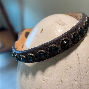 Genuine leather bracelet